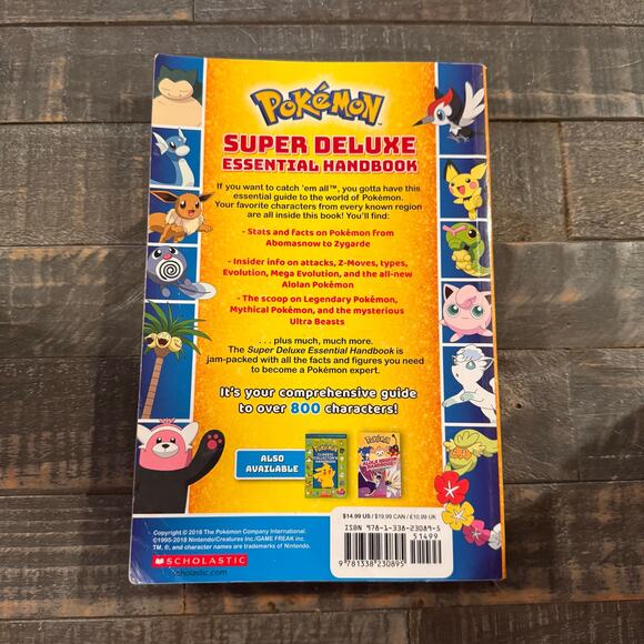 Super Deluxe Essential Handbook Pokémon Stats and Facts on Over 800 Characters - Picture 11 of 11